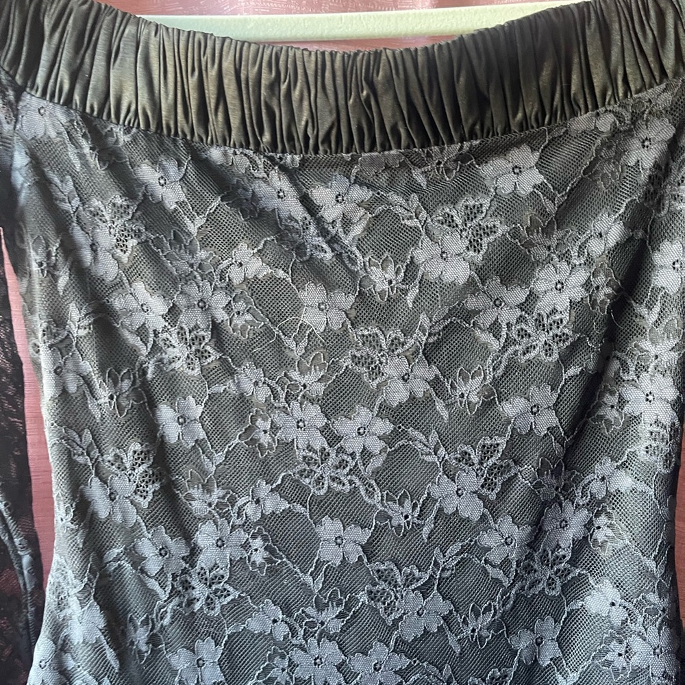 MAJORELLE Black Bubble Skirt Mini Dress - Picture 3 of 5